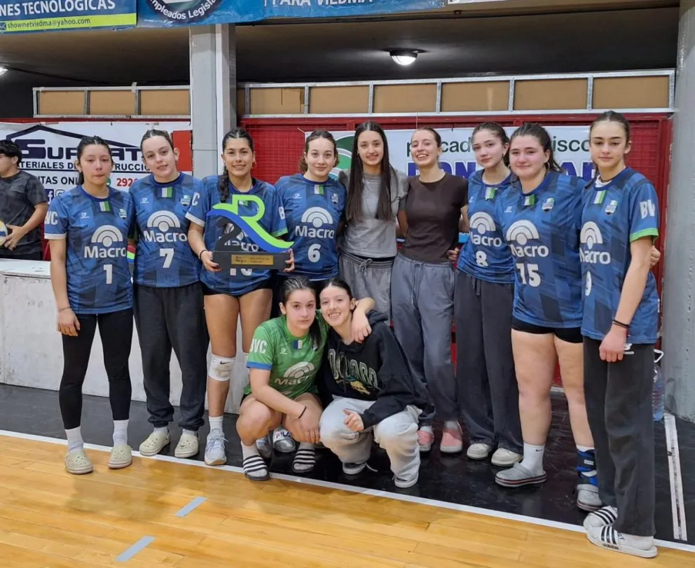 Excelente torneo y subcampeonato de BVC "A" (Fotos gentileza) 