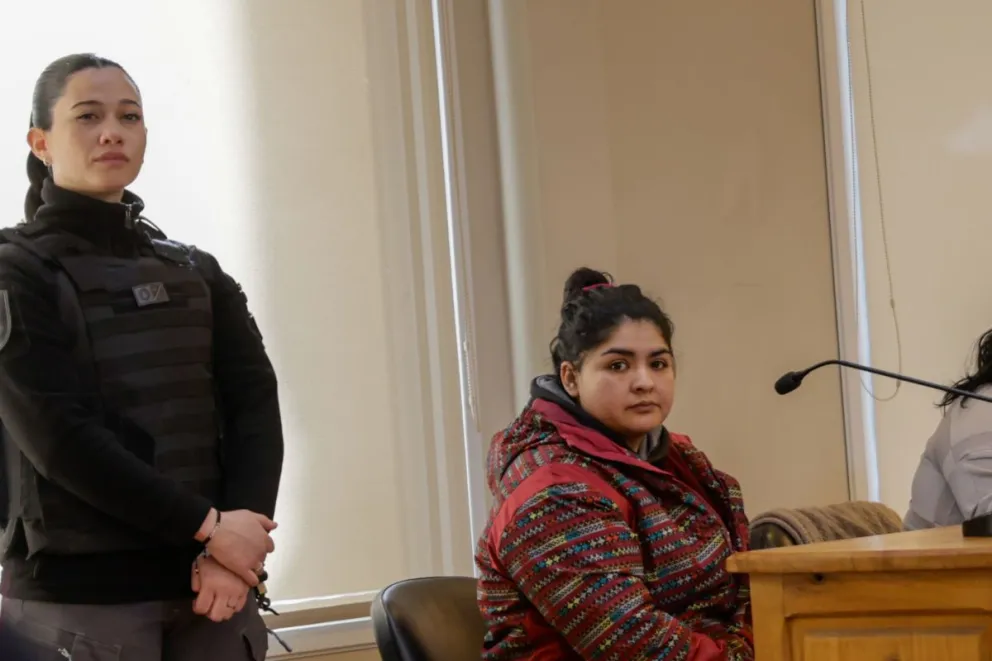 Lourdes Llanquín, condenada pero con gran beneficio para ella. (Foto: Eugenia Neme)