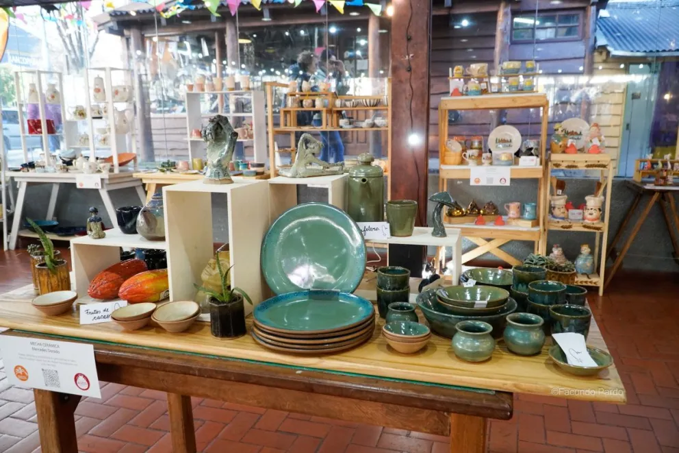 La cerámica, un arte que también es una terapia (fotos: Facundo Pardo).