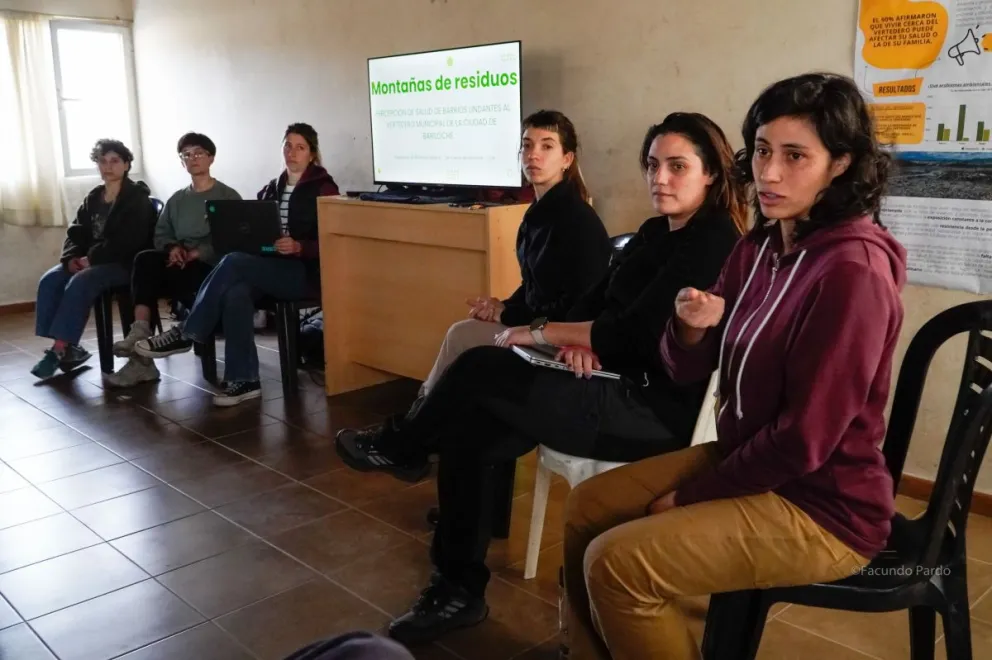 El vertedero Municipal, una problemática de larga data en Bariloche. Foto: Facundo Pardo