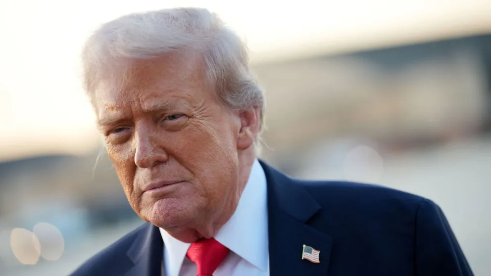 El presidente de Estados Unidos, Donald Trump. 