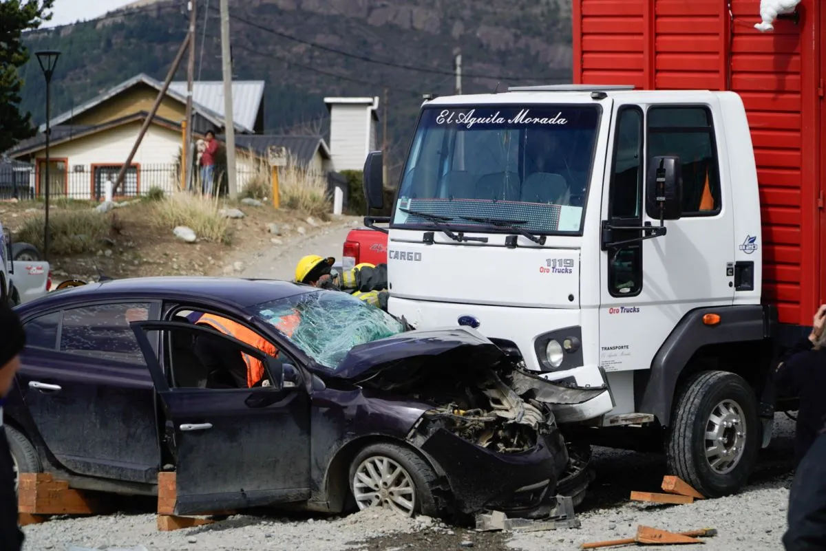 Accidente en Bariloche