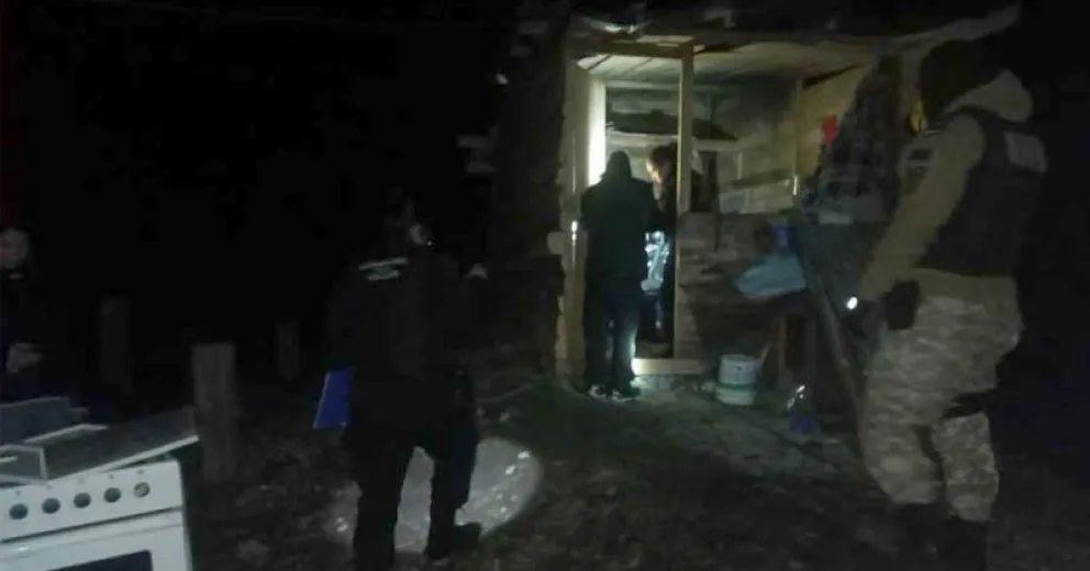 Momento de la detención. Foto de Infochucao.