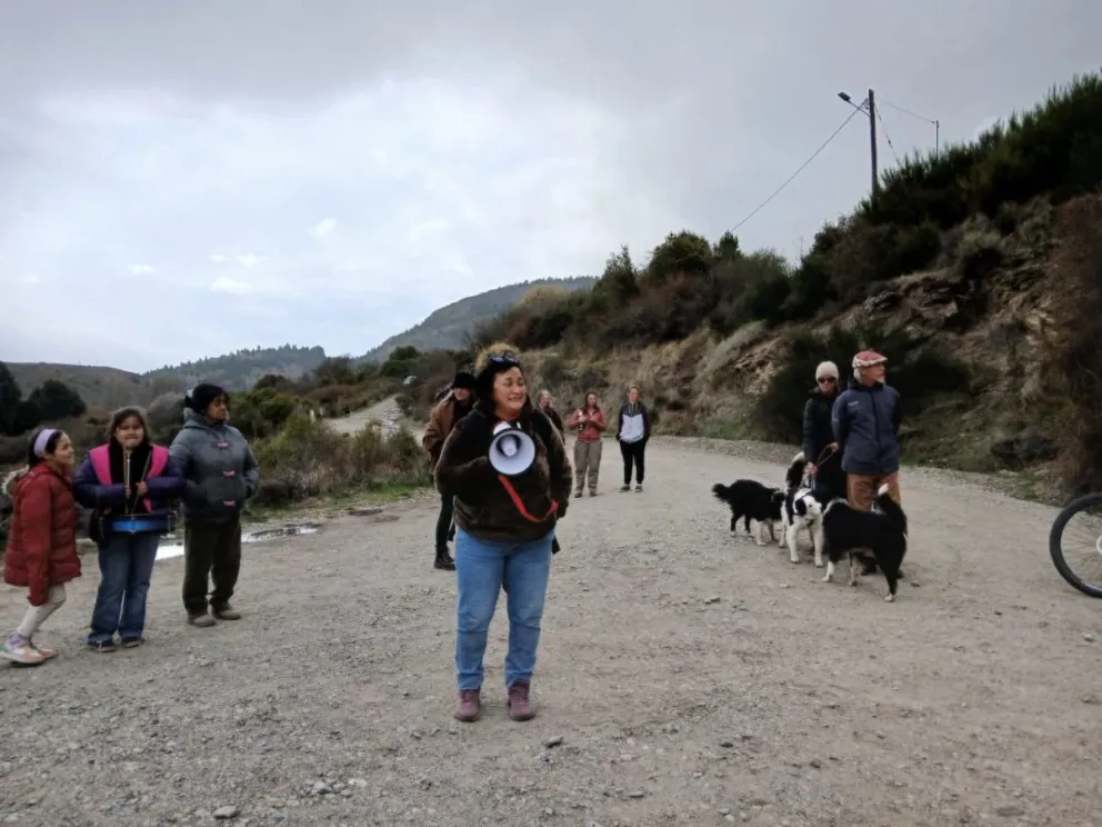 “Tuvimos que llegar a esto porque no hay nadie que escuche”. Foto: gentileza