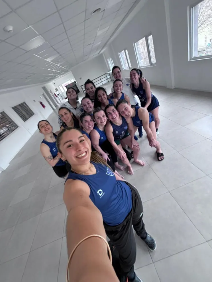 Las chicas salen hoy a darlo todo (Foto gentileza) 