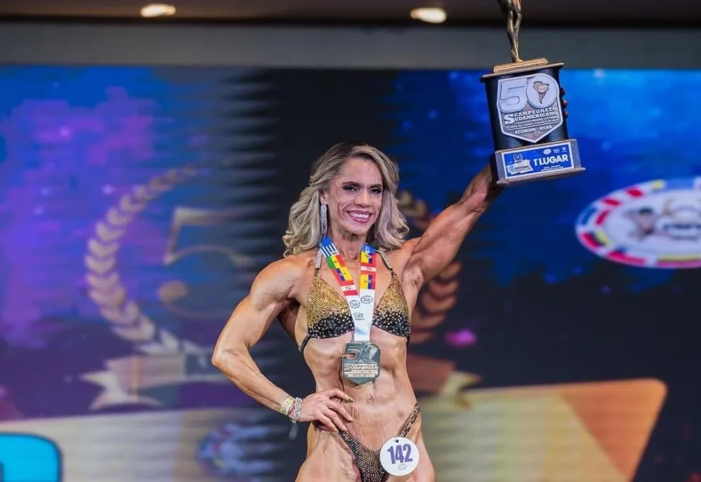 María Pinto festejó tres podios en Ecuador (Fotos gentileza)