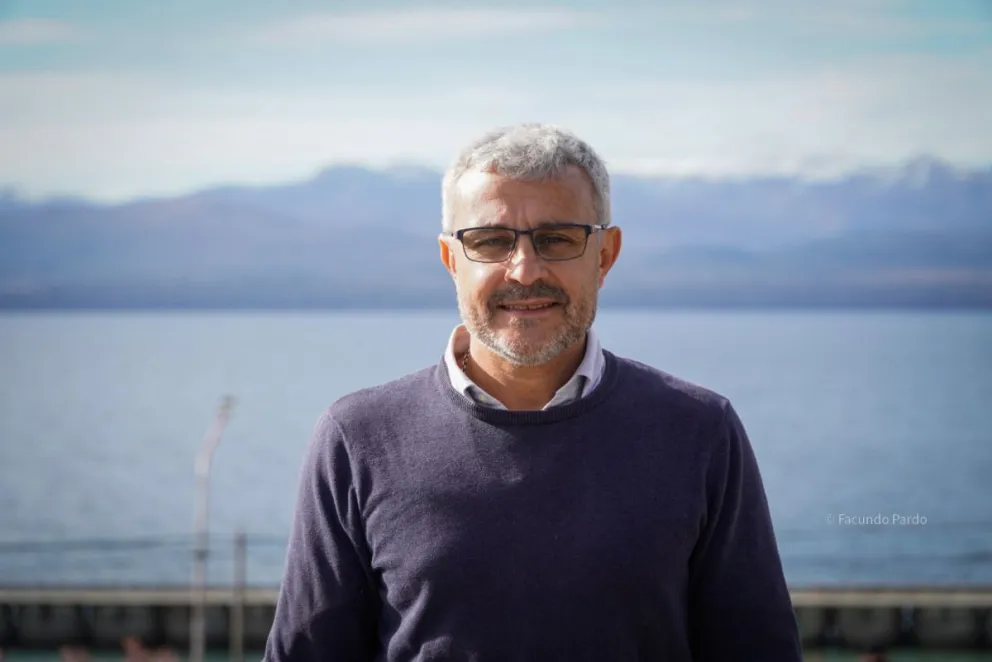 Trebino, director de Consenso Patagonia, destacó el modo en que se está intentando abordar la cuestión indígena en Río Negro (foto: Facundo Pardo).