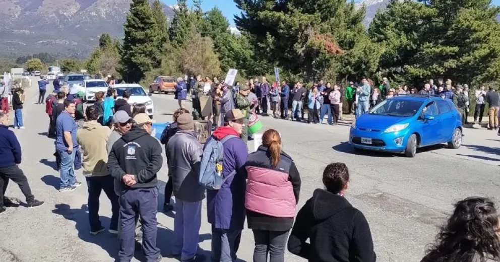 Frente a Intecnus (Fotos gentileza)