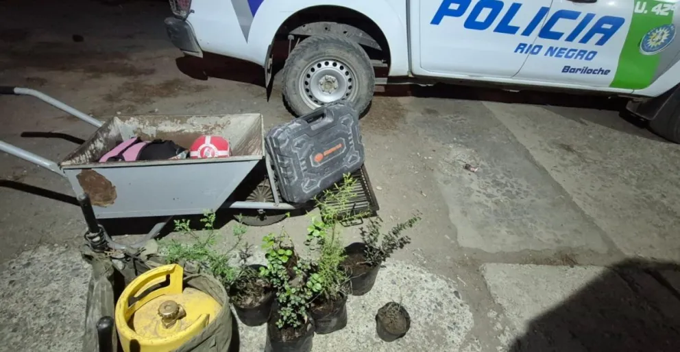 Fue derivada a una dependencia policial, donde se iniciaron actuaciones por hurto en grado de tentativa.