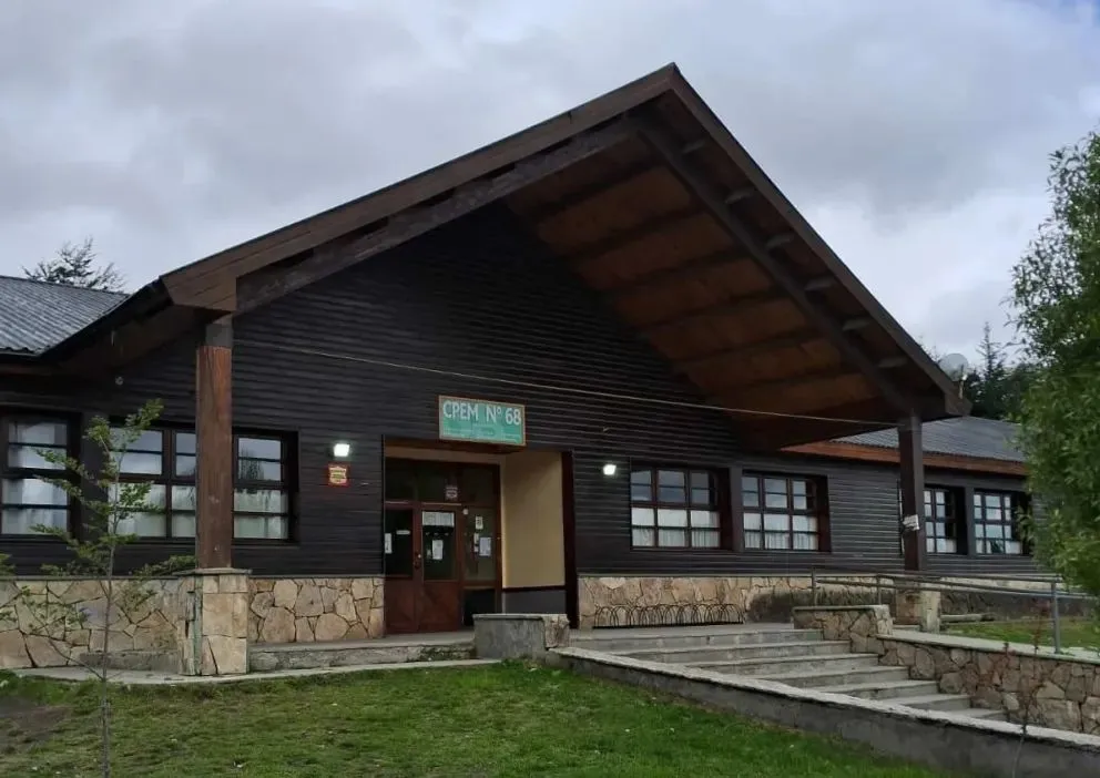 Sucedió en el CPEM 68 de Villa la Angostura. Foto: gentileza