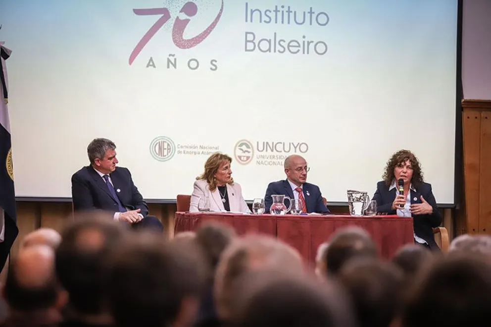 Se doctoró en Ingeniería Nuclear en 2001. Foto: gentileza