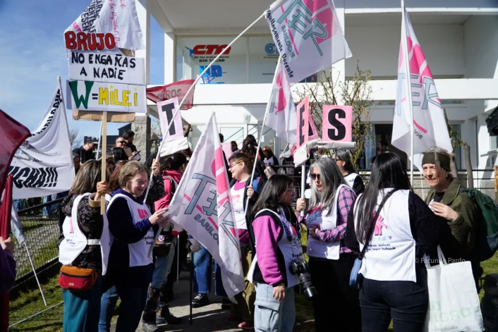 Provincia y el sindicato docente vuelven a reunirse en mesa paritaria. Foto de archivo: Facundo Pardo 