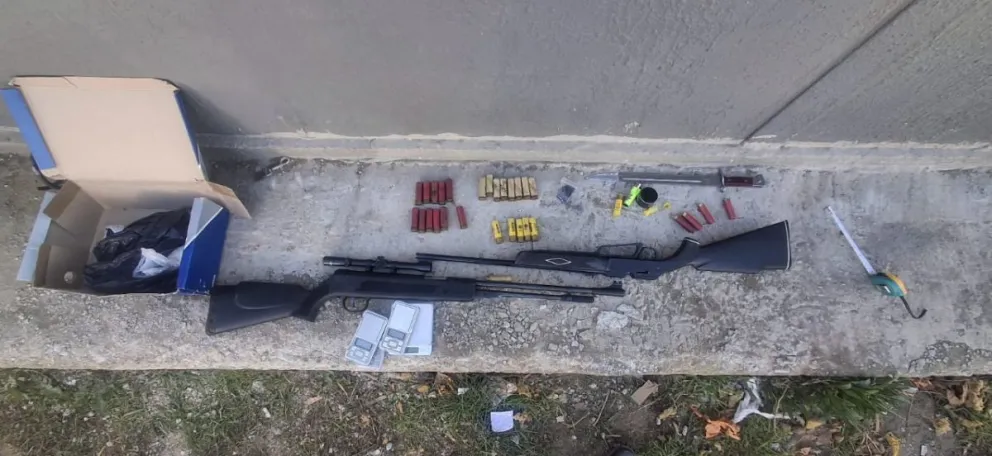 Se dio intervención al área de Toxicomanía y Policía Científica. Foto: gentileza