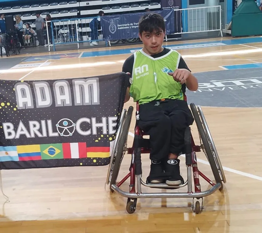 ADAM Bariloche fue protagonista en distintas disciplinas adaptadas (Foto gentileza)