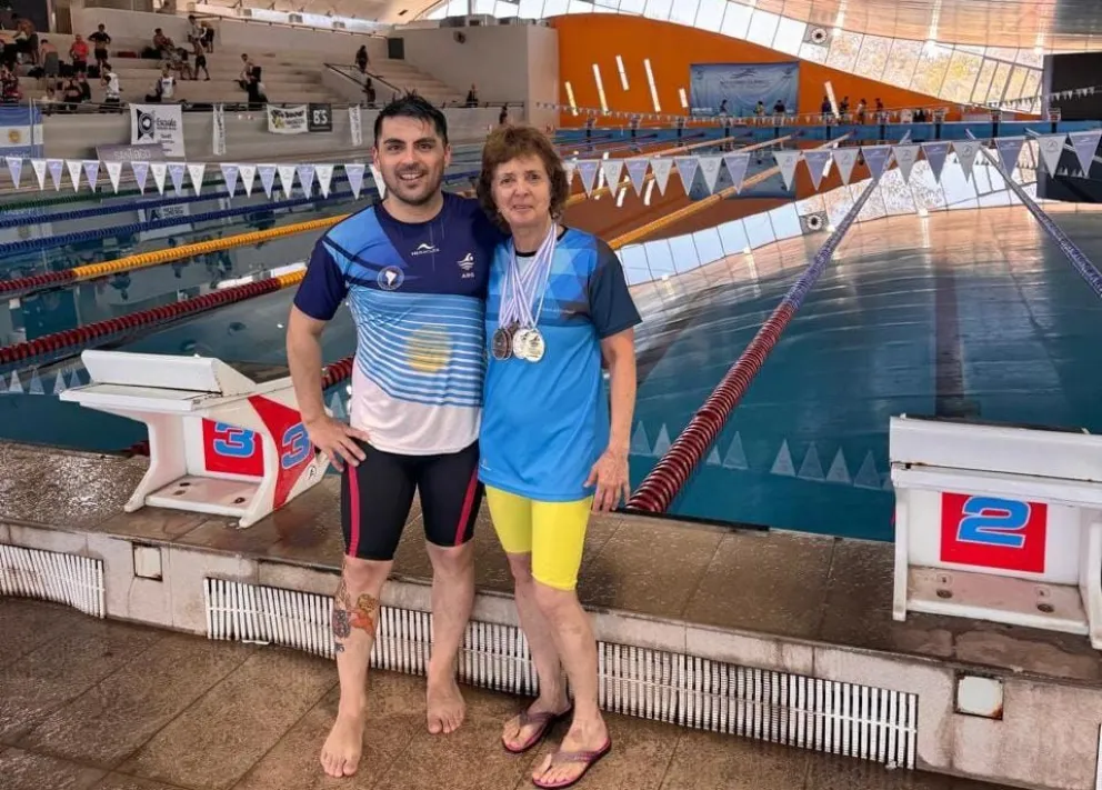 El certamen nacional se realizó en la pileta de 50 metros del Natatorio Olímpico Madre de Ciudades (Fotos gentileza).