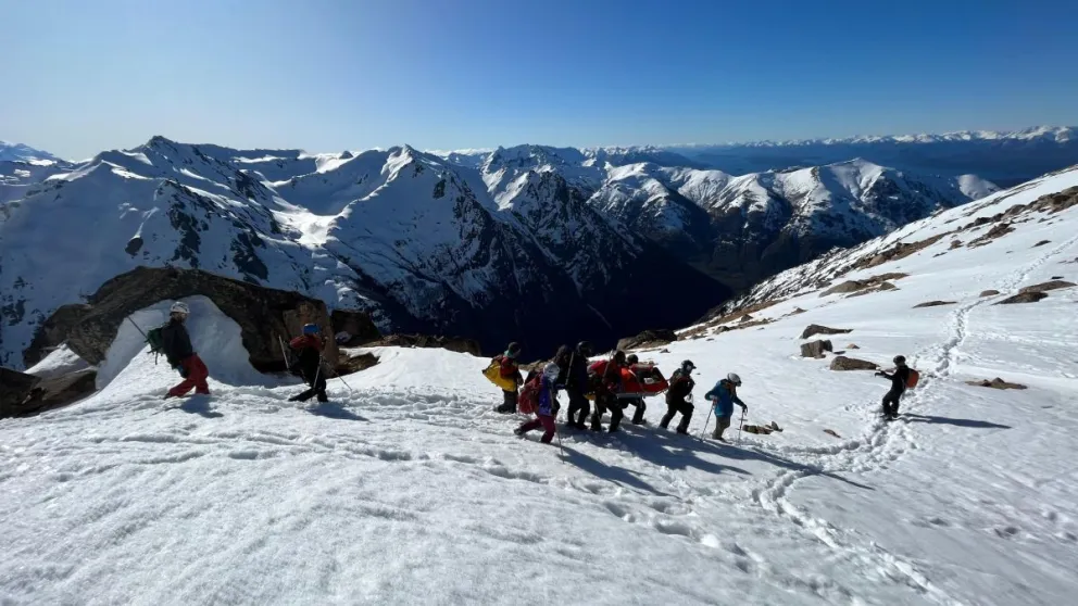 La Comisión de Auxilio del Club Andino Bariloche tendrá su documental. Foto: Jairo Montero.