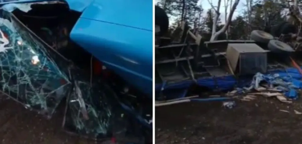 La SIAT de Carabineros (Sección de Investigación de Accidentes de Tránsito) inició las pericias para determinar las causas del siniestro. Foto: laangosturadigital.com