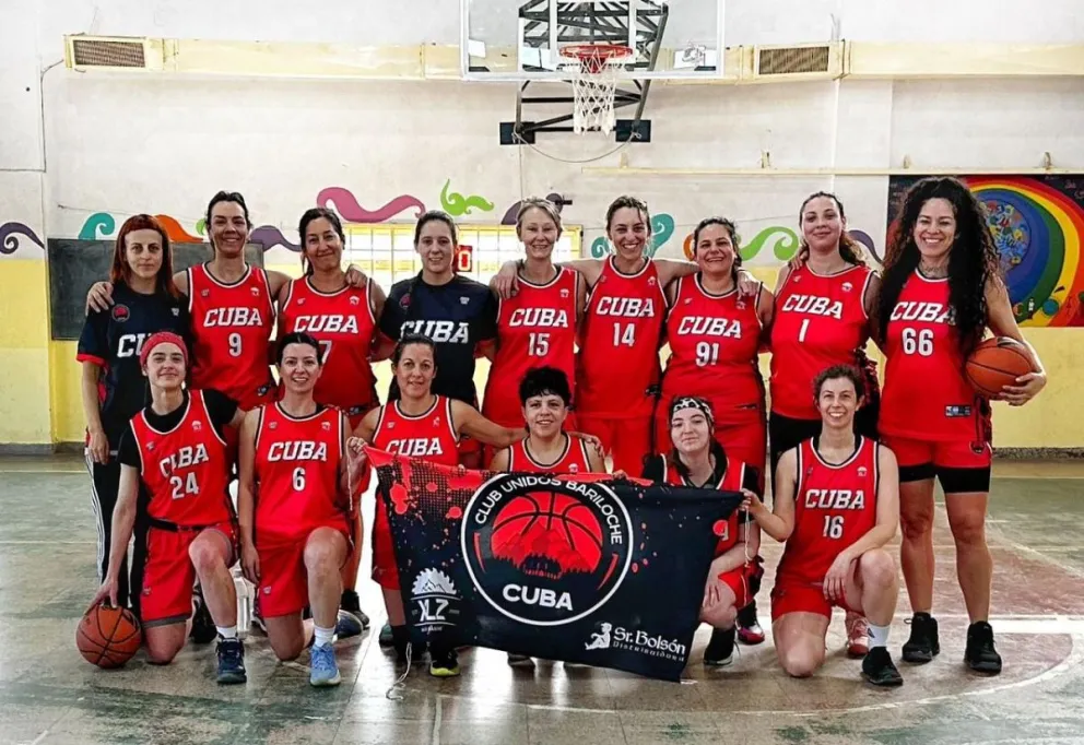 CUBA, Pehuenes, Muni Amarillo y Lacar van a disputar un cuadrangular en Bariloche (Fotos gentileza).