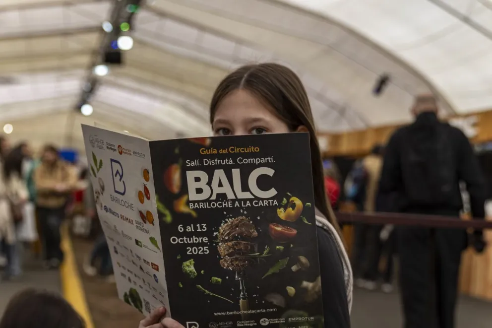 Este sábado sigue la Fiesta Gastronómica de Bariloche y la Patagonia de 12 a 00:00 horas . Foto: Facundo Pardo