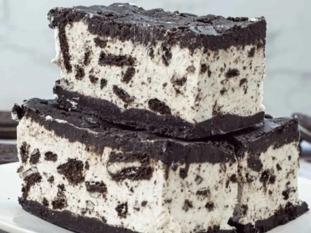 Estos alfajores helados quedan riquísimos. 