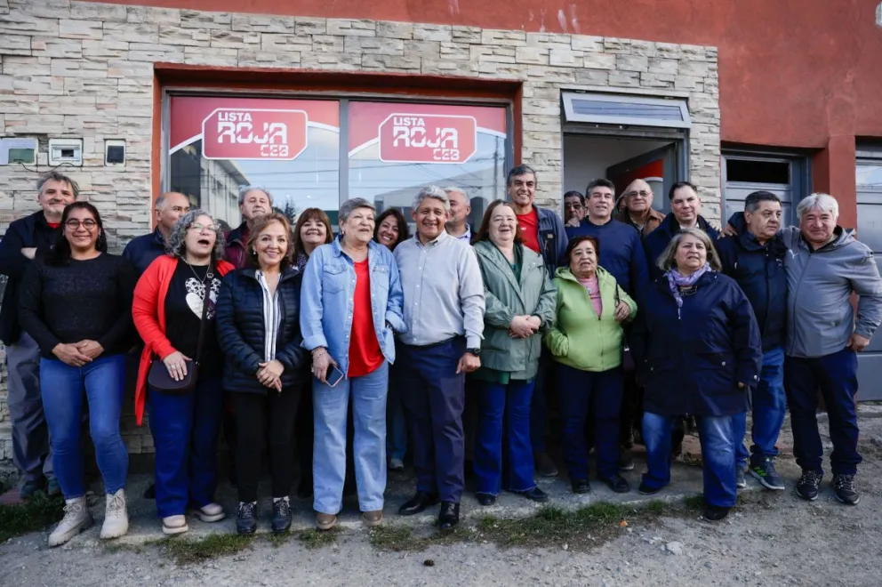 La Lista Roja se lanza de lleno en la puja por la renovación de autoridades en la CEB. Fotos: Eugenia Neme