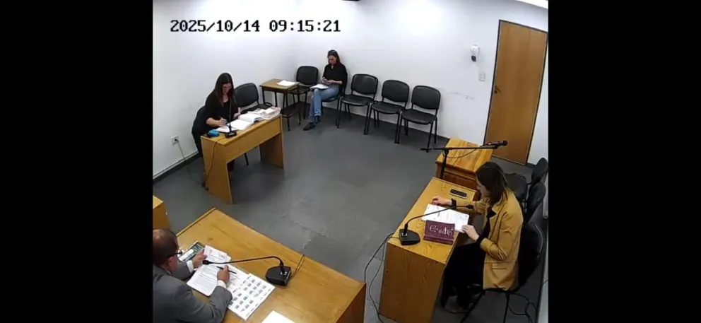 Una audiencia en Bariloche que quedó sin los acusados. 