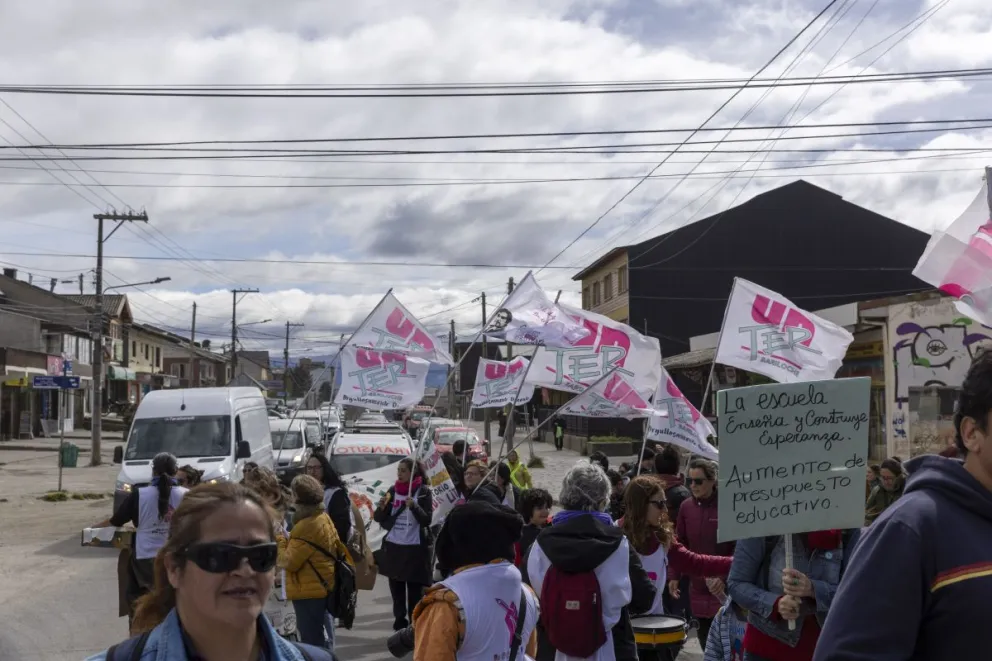 El sindicato docente exige a las centrales convocar a un paro nacional ante el tratamiento del proyecto de reforma laboral. Foto de archivo: Eugenia Neme