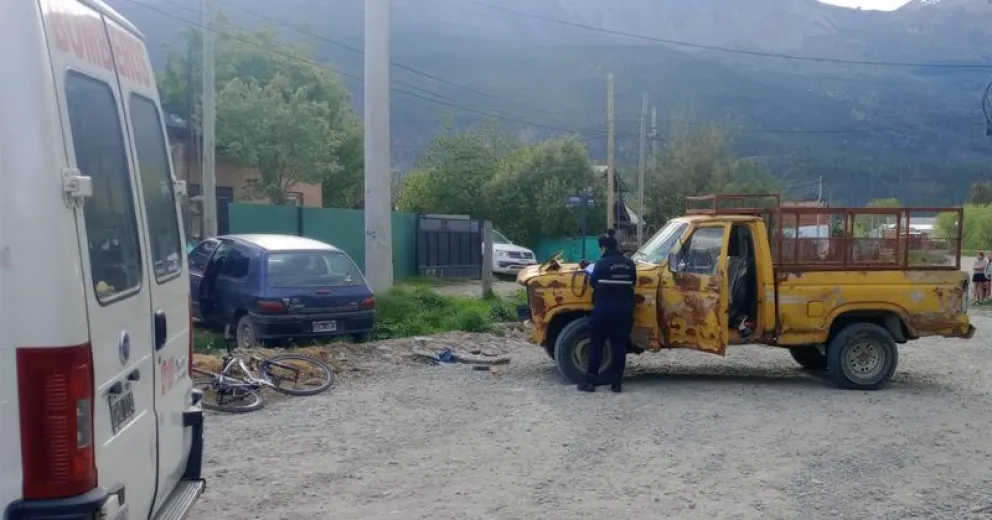 El siniestro vial sucedió en un sector del barrio Usina de la vecina localidad de El Bolsón.