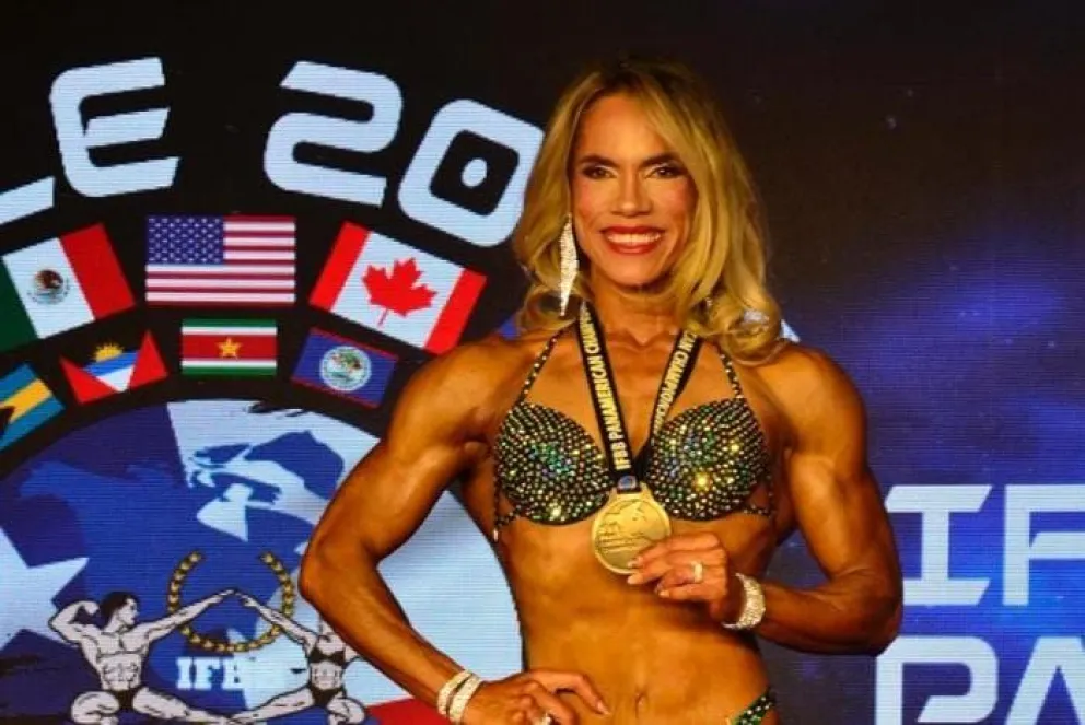 María Pinto sigue cosechando oros internacionales. Fotos gentileza. 