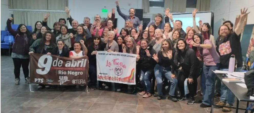 El electorado renovó el voto de confianza para la lista oficialista Fucsia, en el sindicato docente seccional Bariloche 