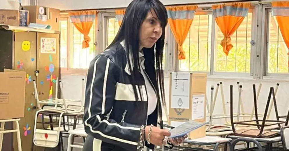 La diputada nacional Villaverde defendió la gestión del presidente y destacó el impacto que tiene en Río Negro. Foto: Cipo360.