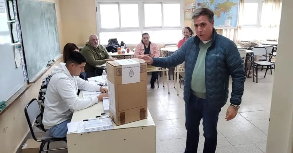 El intendente de El Bolsón resaltó destacó el funcionamiento de la boleta única.