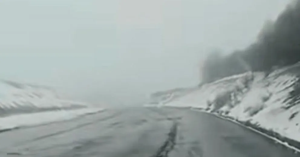 El pronóstico daba un porcentaje bajo en cuanto a la probabilidad de la caída de nieve. 