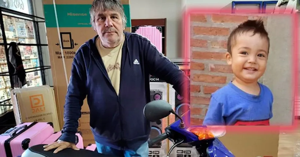 El vecino puso en marcha la rueda solidaria y muchos vecinos y comerciantes se sumaron.