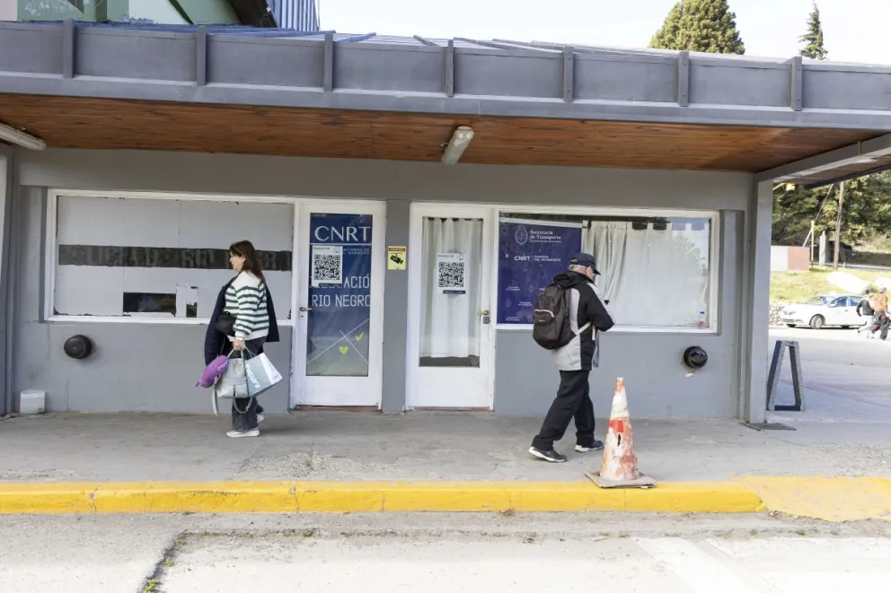 El conductor tendrá una suspensión de 90 días para conducir profesionalmente. Fotos de Eugenia Neme.