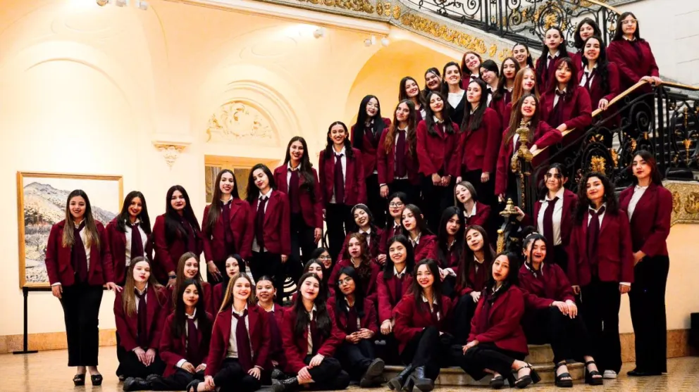 El coro de jóvenes cordobesas.