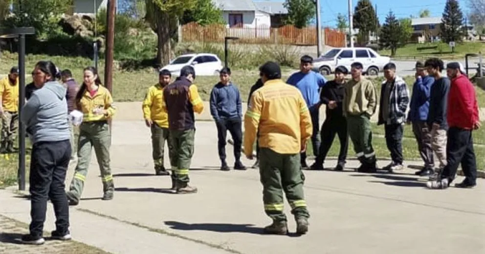 Fueron 50 las personas que se capacitaron ante un verano que se presume de alto riesgo de incendios forestales.