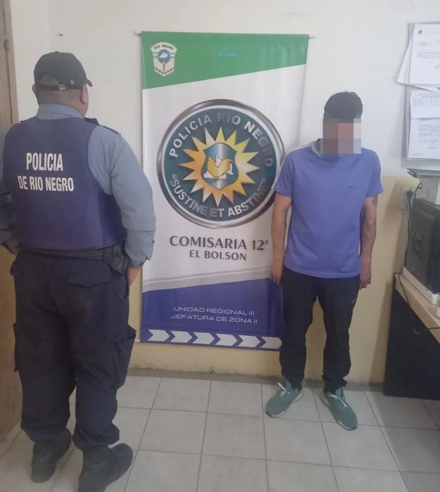 Fue detenido por atentado y resistencia a la autoridad. 