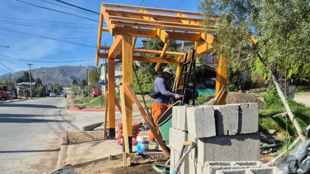 El municipio continúa avanzando con obras de mantenimiento urbano. 