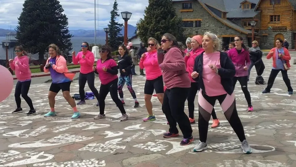 Hubo actividades del hospital zonal en el Centro Cívico . Foto Facebook.