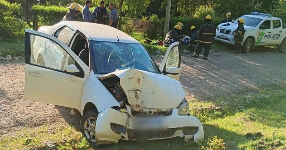 Estado en el que quedó el automóvil. 