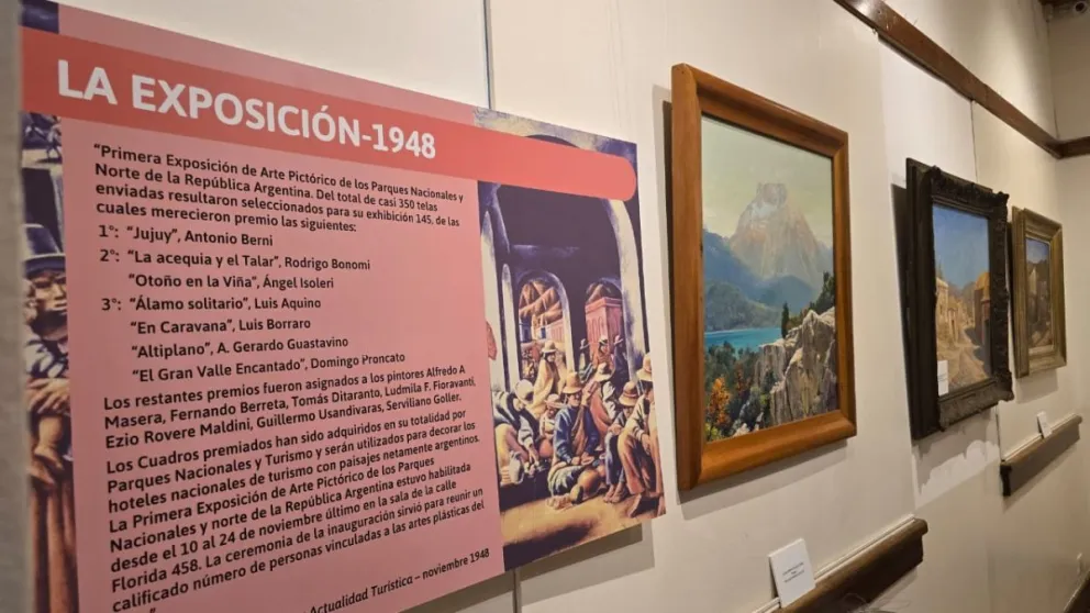 La muestra estará hasta fines de enero.