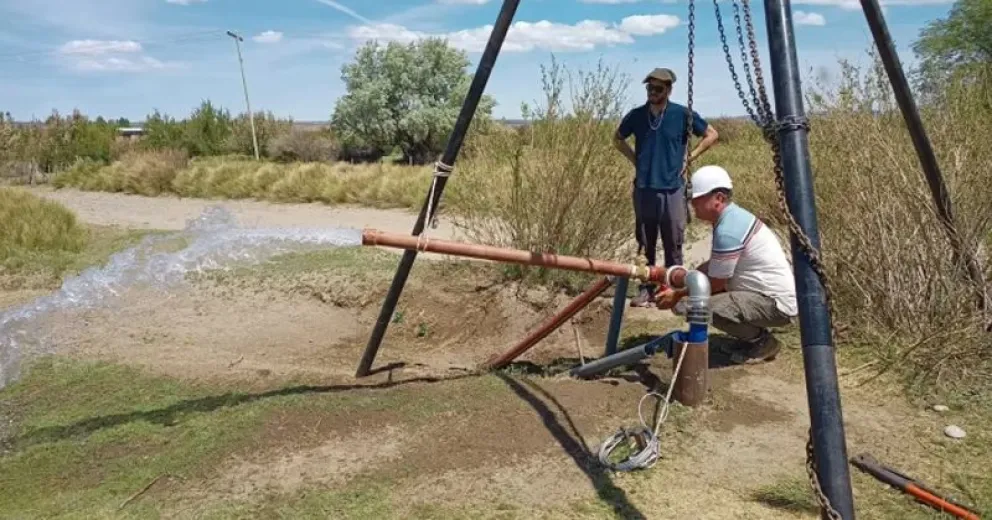 No son simples las excavaciones en terrenos áridos. 