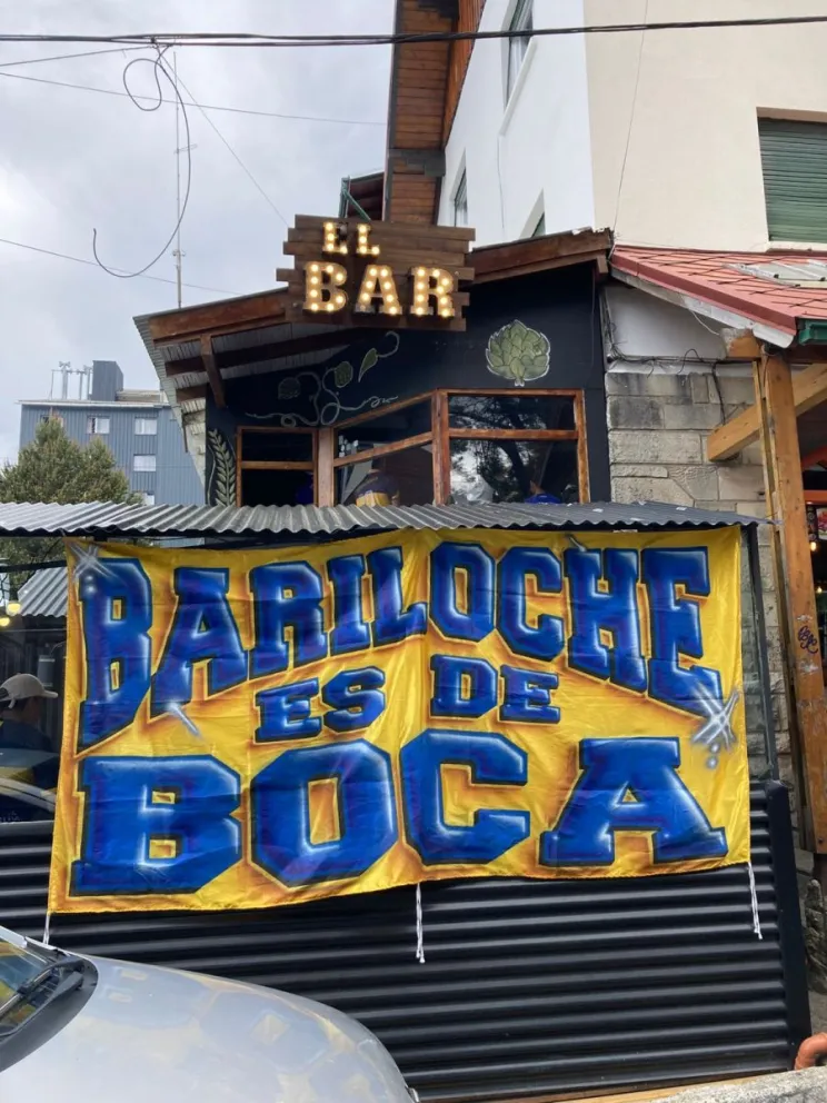 La Peña de Boca en Bariloche continúa con sus campañas solidarias en barrios de Bariloche. 