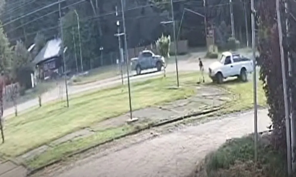 Personal municipal de Espacios Verdes ya tuvo que intervenir para reparar los destrozos ocasionados.