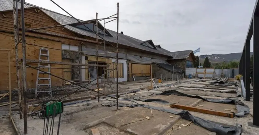 Están realizando obras para modernizarlo.