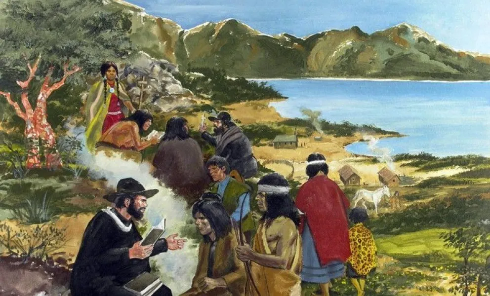 Los jesuitas en Nahuel Huapi, según Chingolo Casalla.