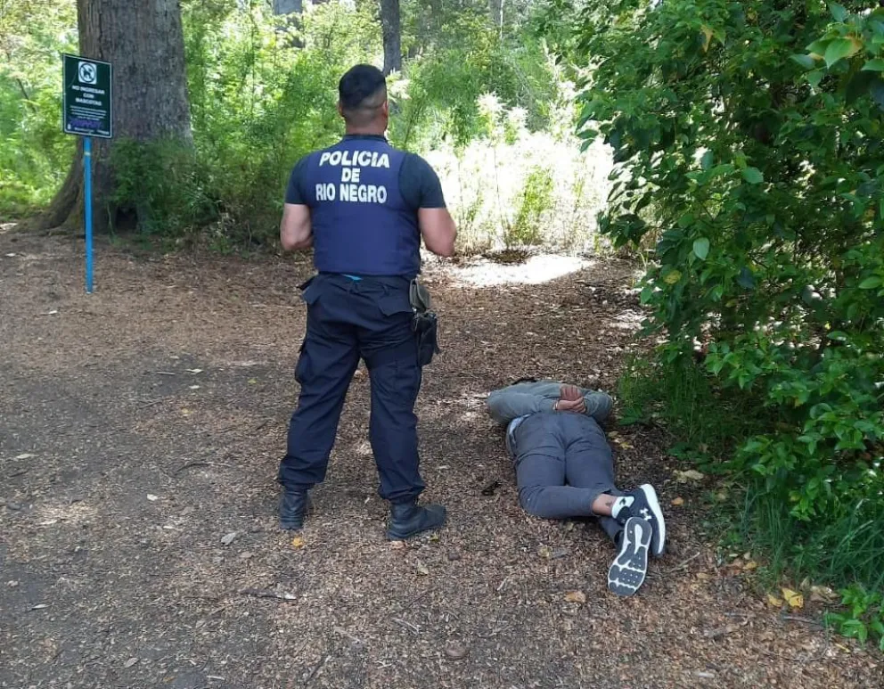 Efectivos policiales evitaron otro robo a un vehículo estacionado en Circuito Chico. 