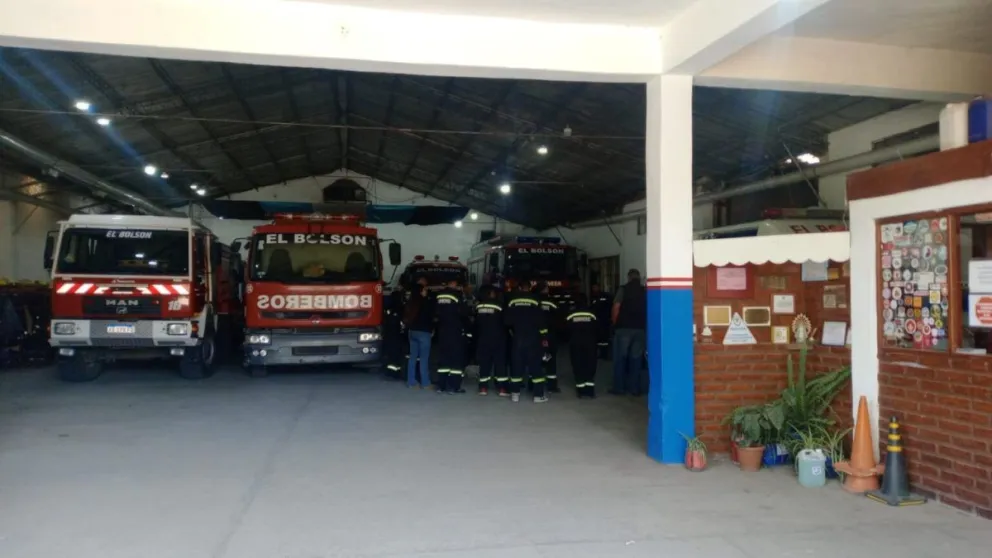 Voluntarios realizaron una tensa reunión con el Jefe del Cuartel. Foto: InfoChucao