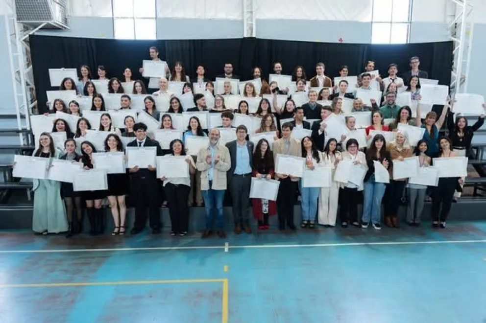 Orgullosos por cada logro personal. 